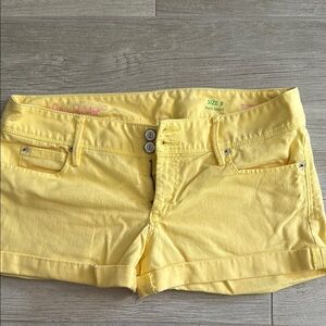 Yellow Women's Shorts